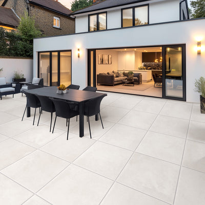 Nexus White 2CM Outdoor Tile