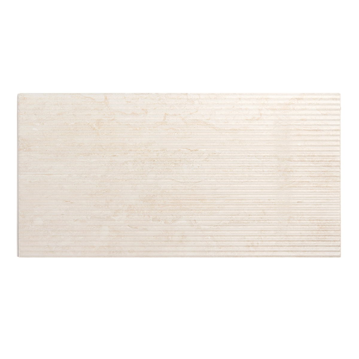 Pantheon Ivory Fluted Tile