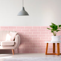 Ripples Pink Wall Tile