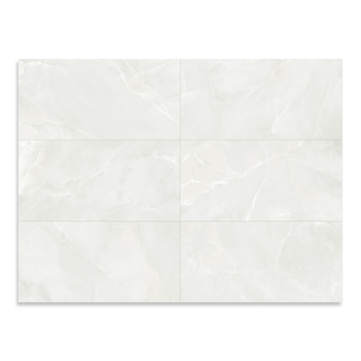 Ritz White Polished Tile