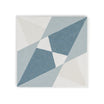 Rosetta Blue Patterned Tile