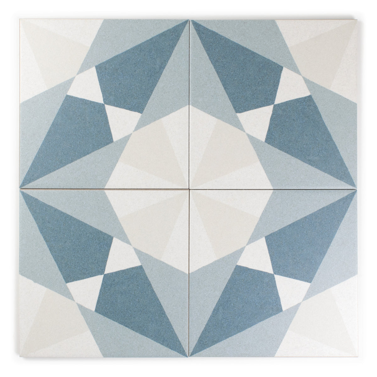 Rosetta Blue Patterned Tile