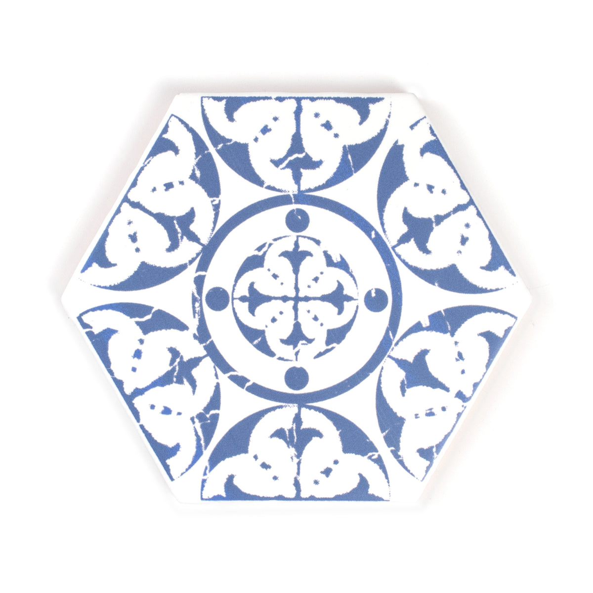 Seville Persian Blue Hexagon Tile