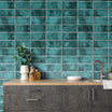 Shimmer Teal Wall Tile