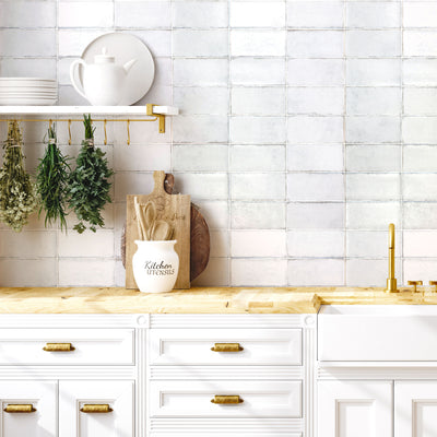 Shimmer White Wall Tile