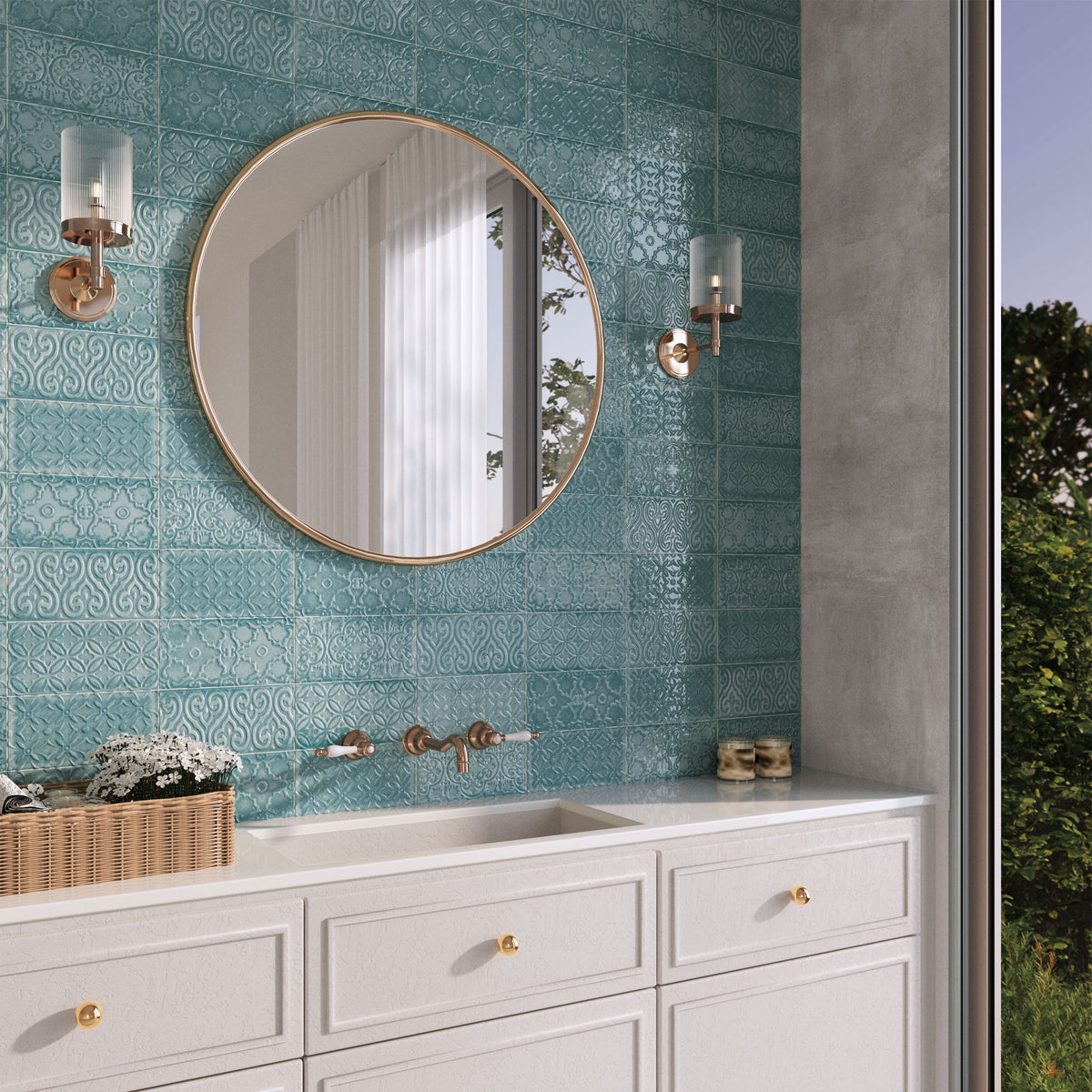 Shiraz Turquoise Wall Tile