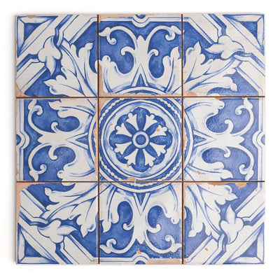 Sintra Blue Patterned Tile