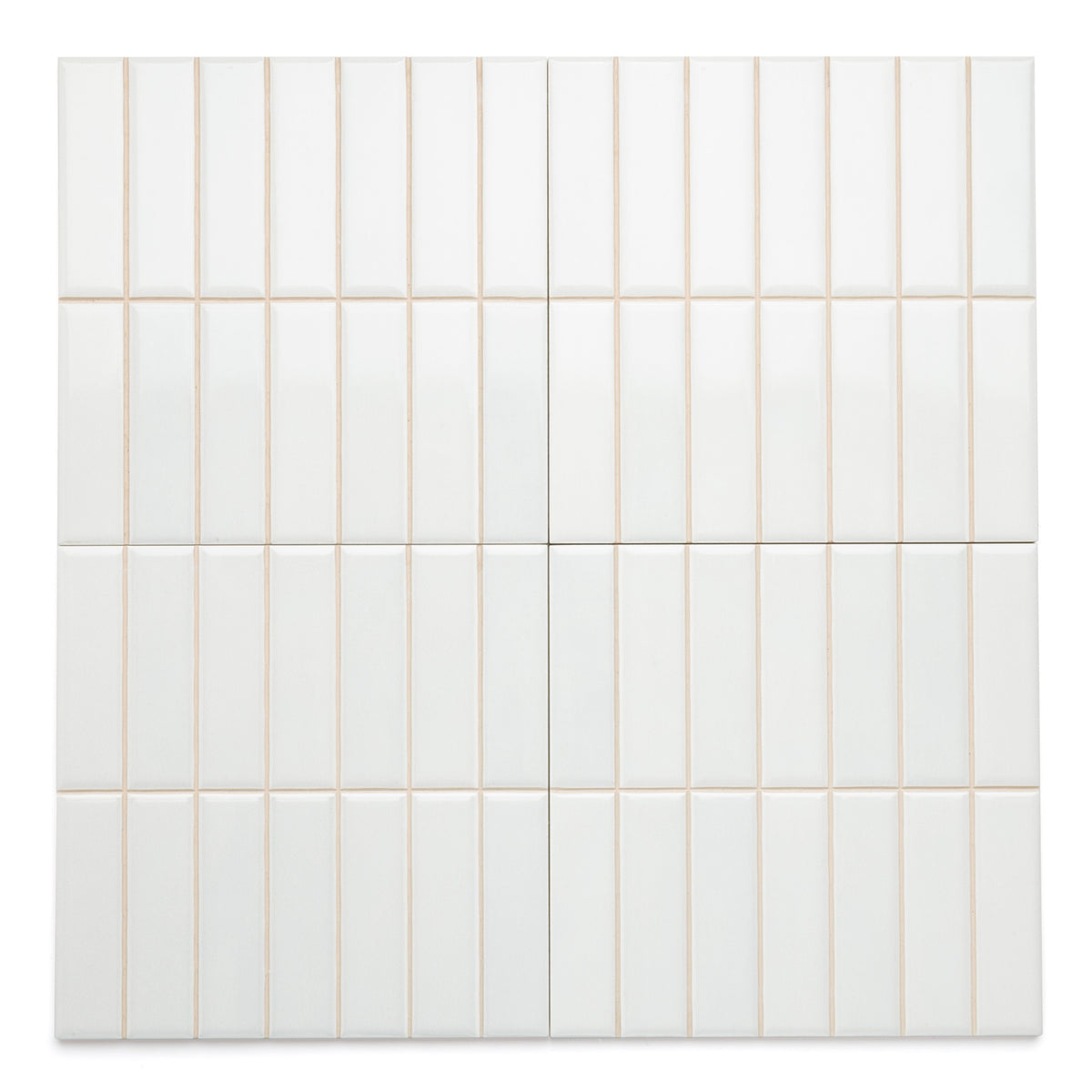 Soho White Kit Kat Tiles