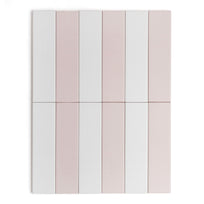 Fluted Stripes Pink