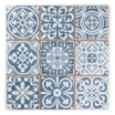 Tapestry Blue Patterned Tile