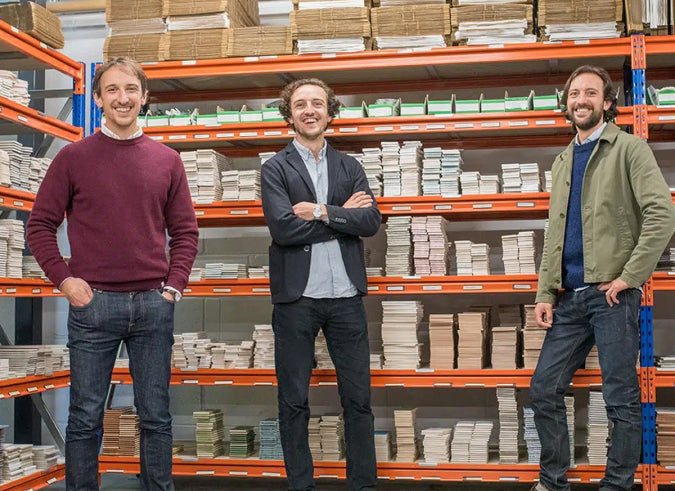 Three founders of Porcelain Superstore