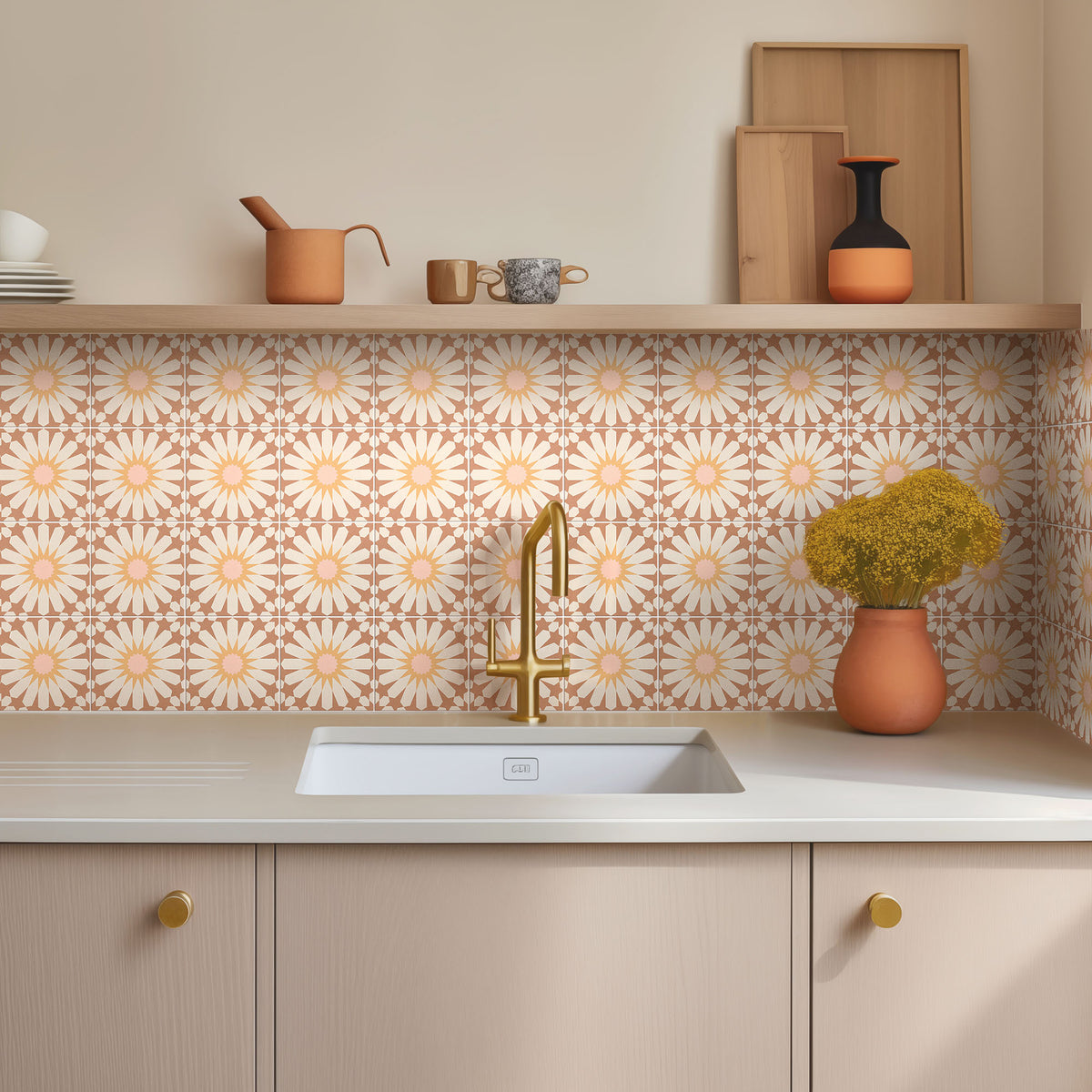 Tropez Cotto Patterned Tile