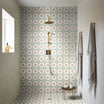 Tropez Mint Patterned Tile