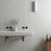 Trove White Floor Tile