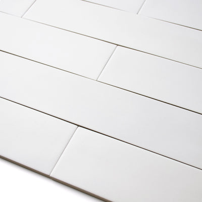 Trove White Floor Tile