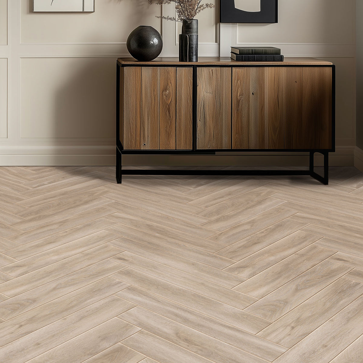 Wren Beech Wood Effect Tile