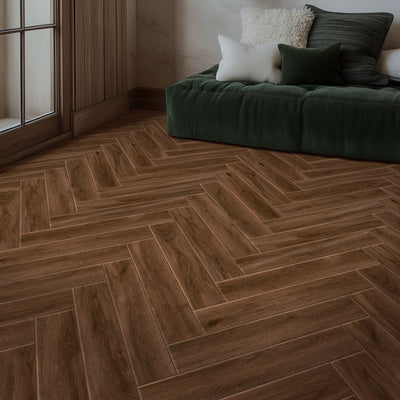 Wren Walnut Wood Effect Tile