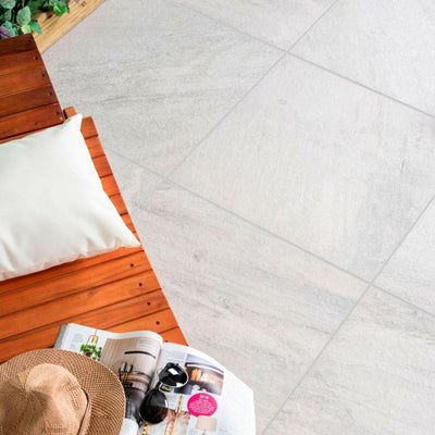 Canyon White 2CM Outdoor Tile