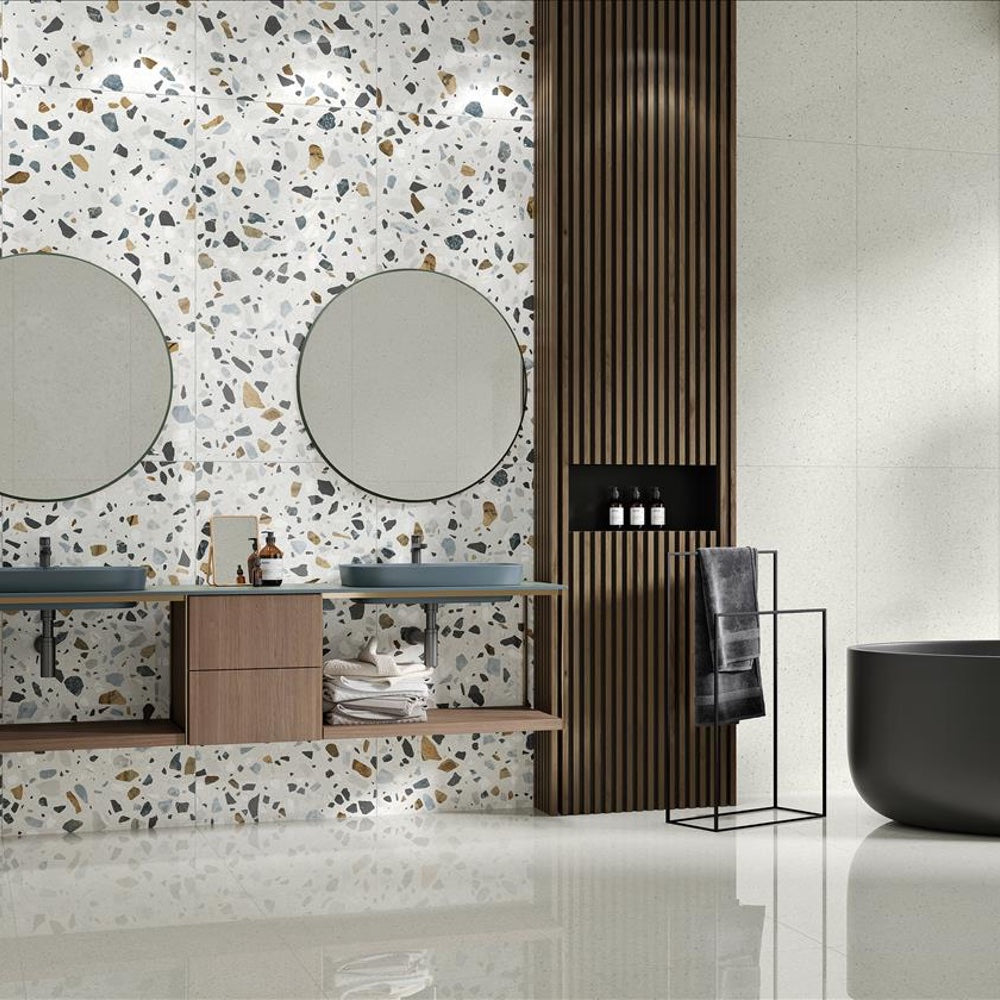 Terrazzo White Tile