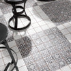 Tapestry Black - Moroccan Ceramic Floor & Wall Tiles for Kitchens & Bathrooms - 33 x 33 cm - Ceramic