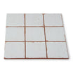 Tapestry White - Moroccan Ceramic Floor & Wall Tiles for Kitchens & Bathrooms - 33 x 33 cm - Ceramic