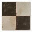 Heritage Chess - Victorian Checkerboard Floor Tile for Kitchens & Hallways, Black and White - 45 x 45 cm, Matt