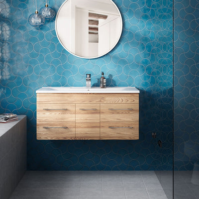 Drops Persian Blue Wall Tile