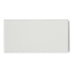 Elements White - Modern Bathroom Splashback & Kitchen Wall Tiles 7.5 x 15 cm - Gloss Ceramic