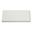 Elements White - Modern Bathroom Splashback & Kitchen Wall Tiles 7.5 x 15 cm - Gloss Ceramic