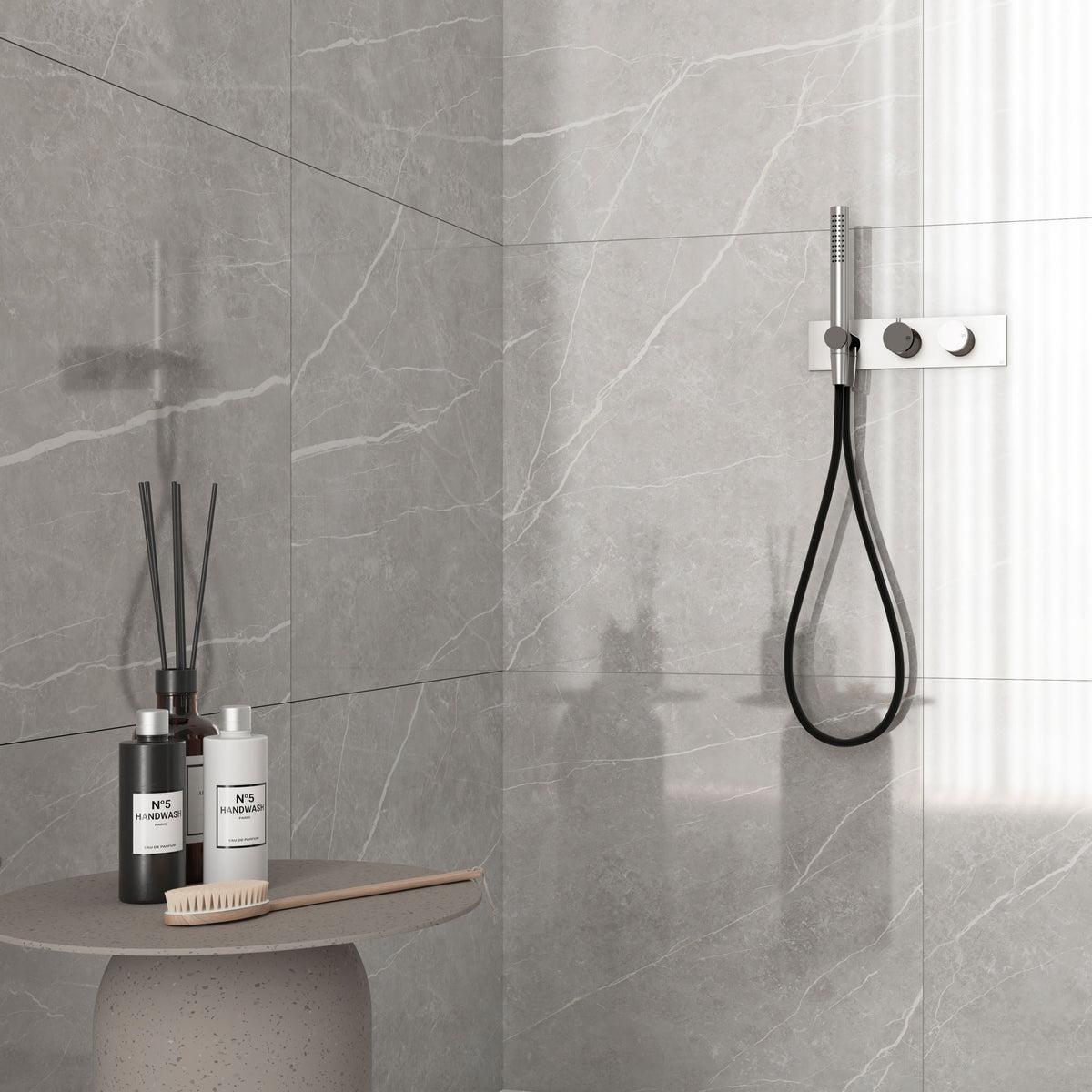 Adelphi Grey Polished Tile