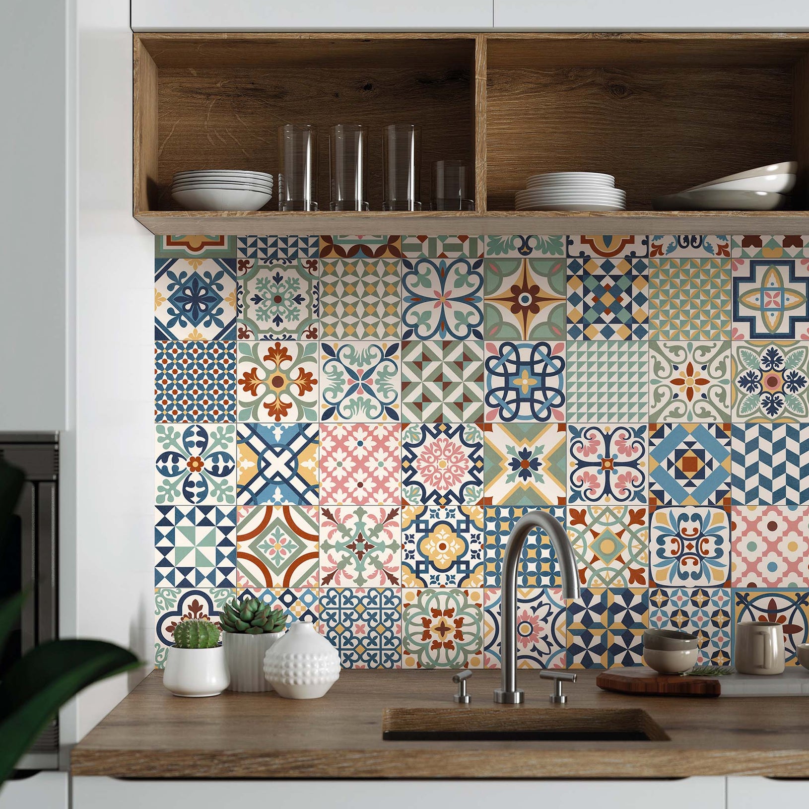 Casablanca Mix Patterned Tile - Porcelain Superstore