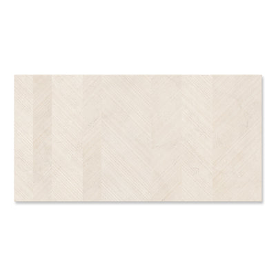 Celine Crema Chevron Tile