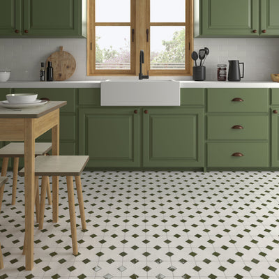 Jardin White Tile