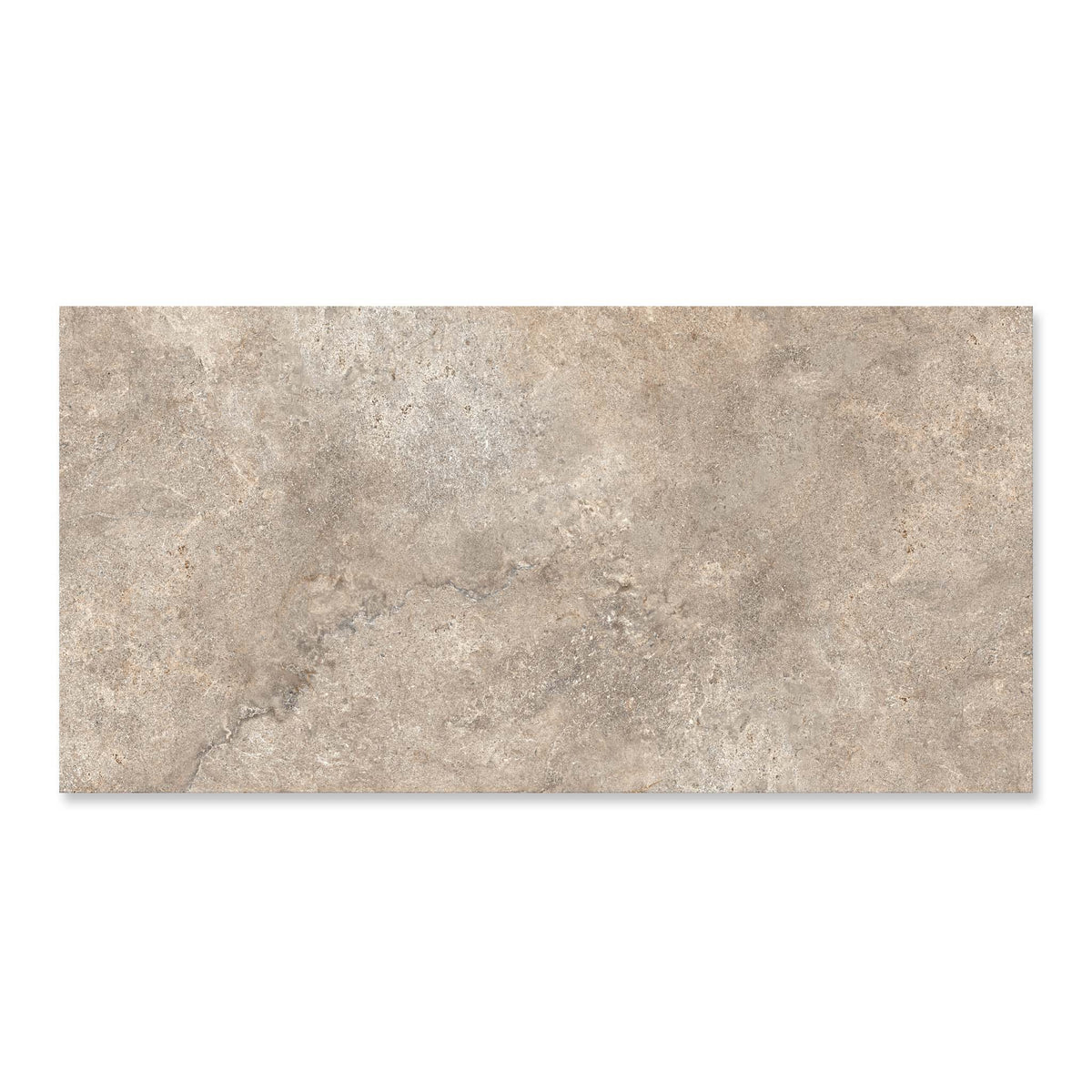 Materia Sand 60 x 120 cm - XL Beige Stone Effect Floor Tiles for Kitchens & Living Rooms - Matt Porcelain