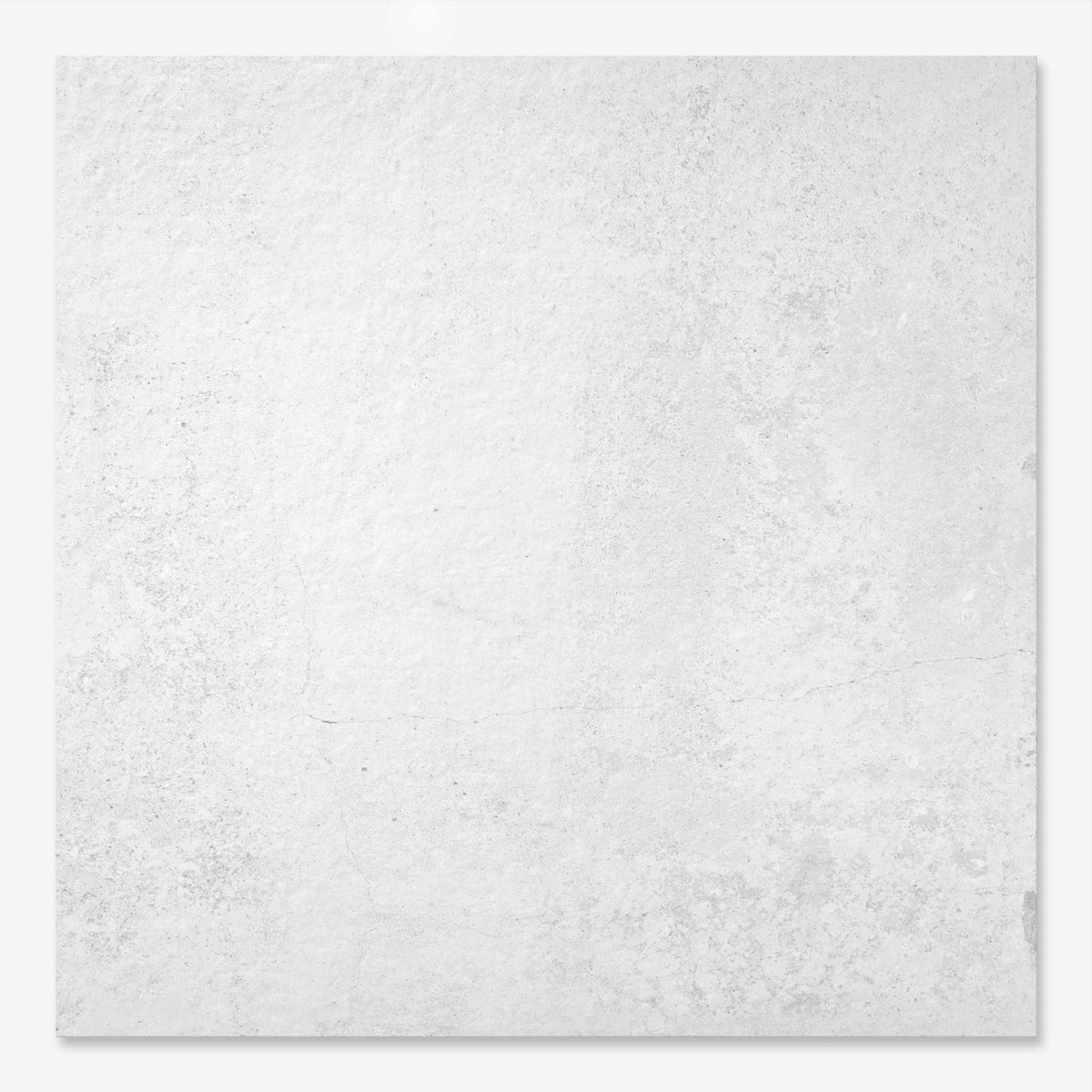 Moda Pearl 100 x 100 cm - XL White Concrete Style Porcelain Floor Tiles for Kitchens & Living Rooms