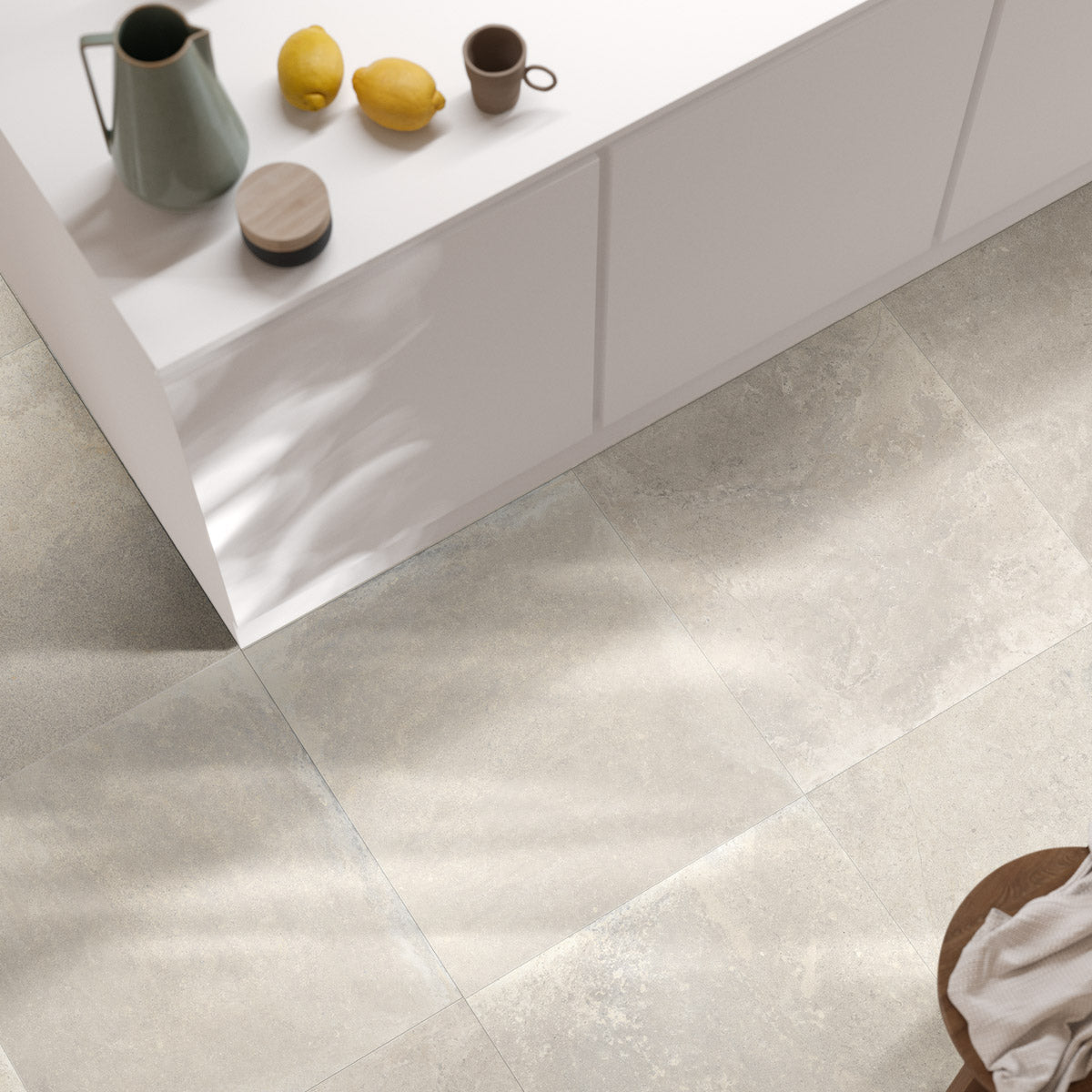 Montpellier Ivory Floor Tile