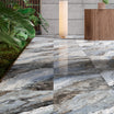 Mystique Ocean - XL Polished Marble Effect Wall & Floor Tiles - 60 x 120 cm, Porcelain