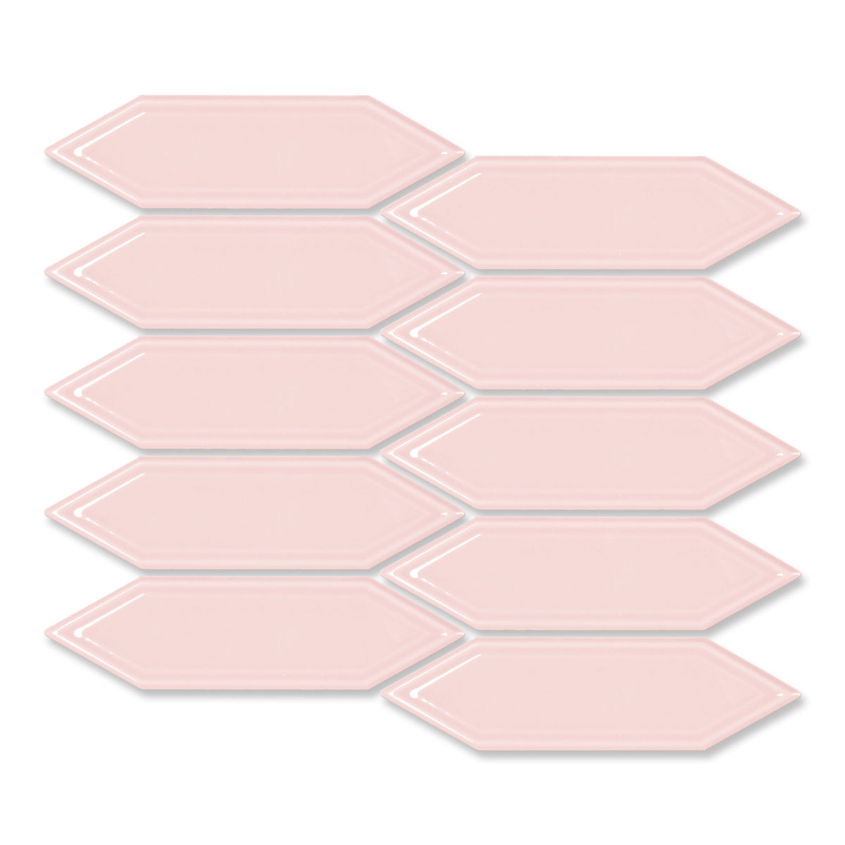 Picket Pink Mosaic Tile