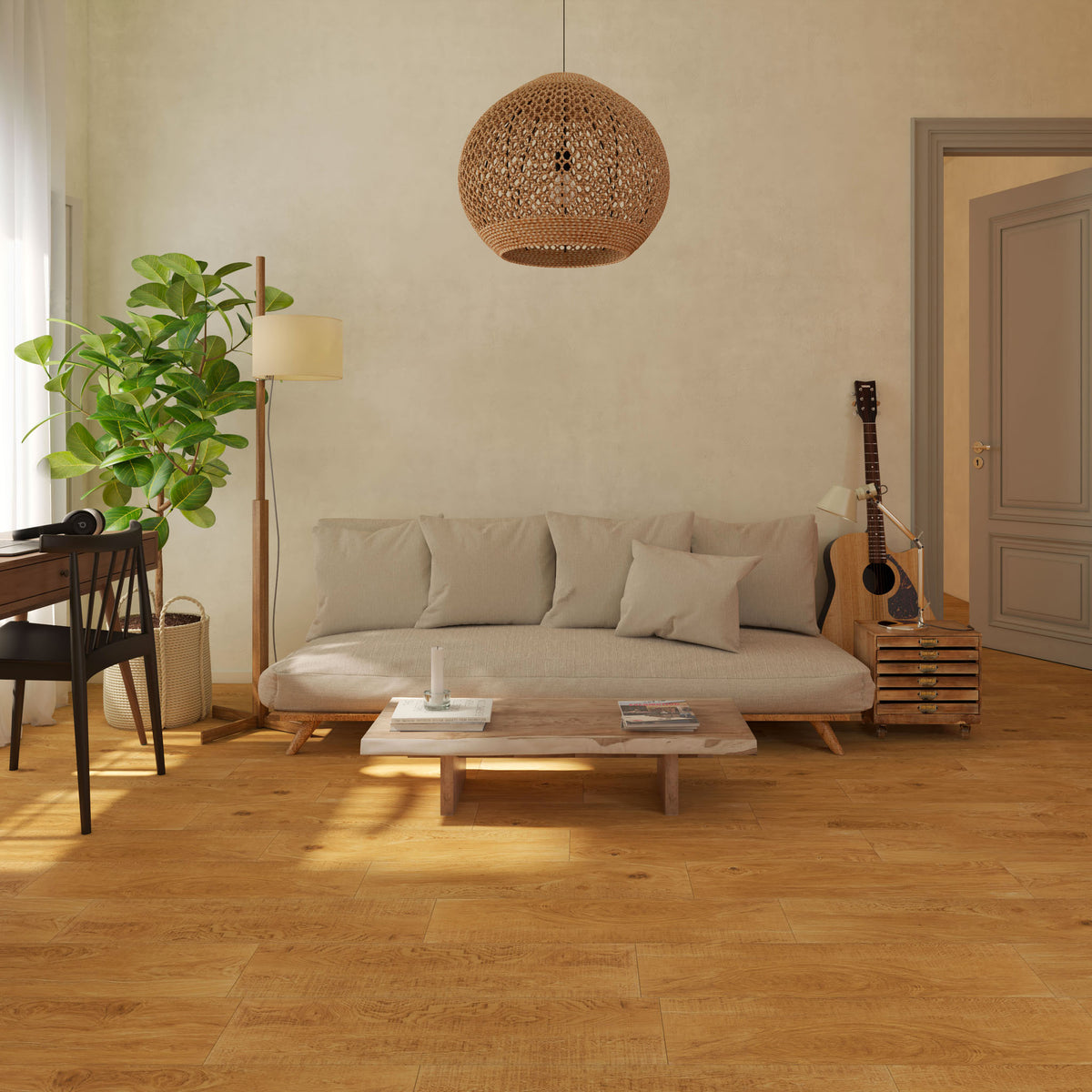 Richmond Oak Wood Effect Tile