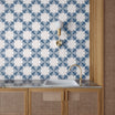 Rosetta Blue Patterned Tile