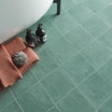 Starburst Teal - Modern Blue Terrazzo Floor & Wall Tiles for Kitchens & Bathrooms - 15 x 15 cm