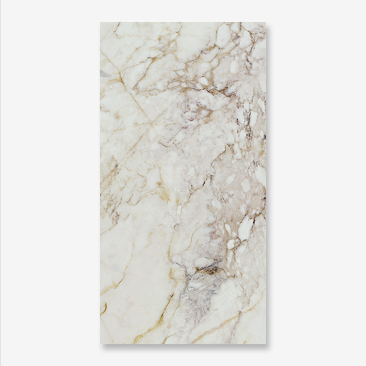 Symphony Marble - XL Luxury White Marble Wall & Floor Tiles - 60 x 120 cm for Bathrooms & Kitchens, Polished Porcelain