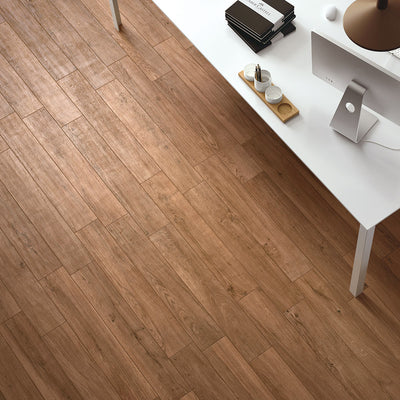 Timber Brown Wood Effect Tile