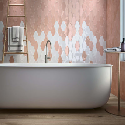 Volta Pink Wall Tile