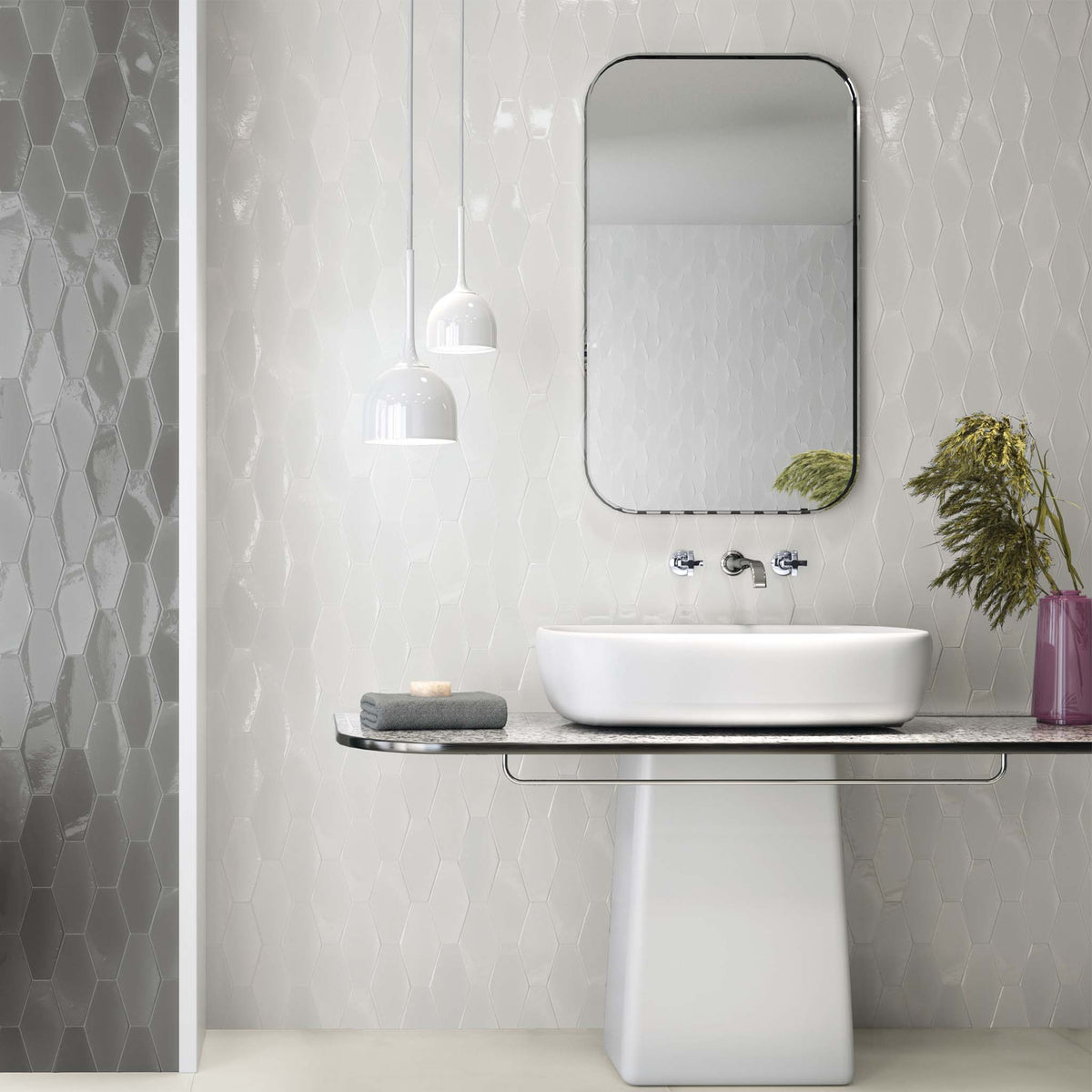 Volta White Wall Tile