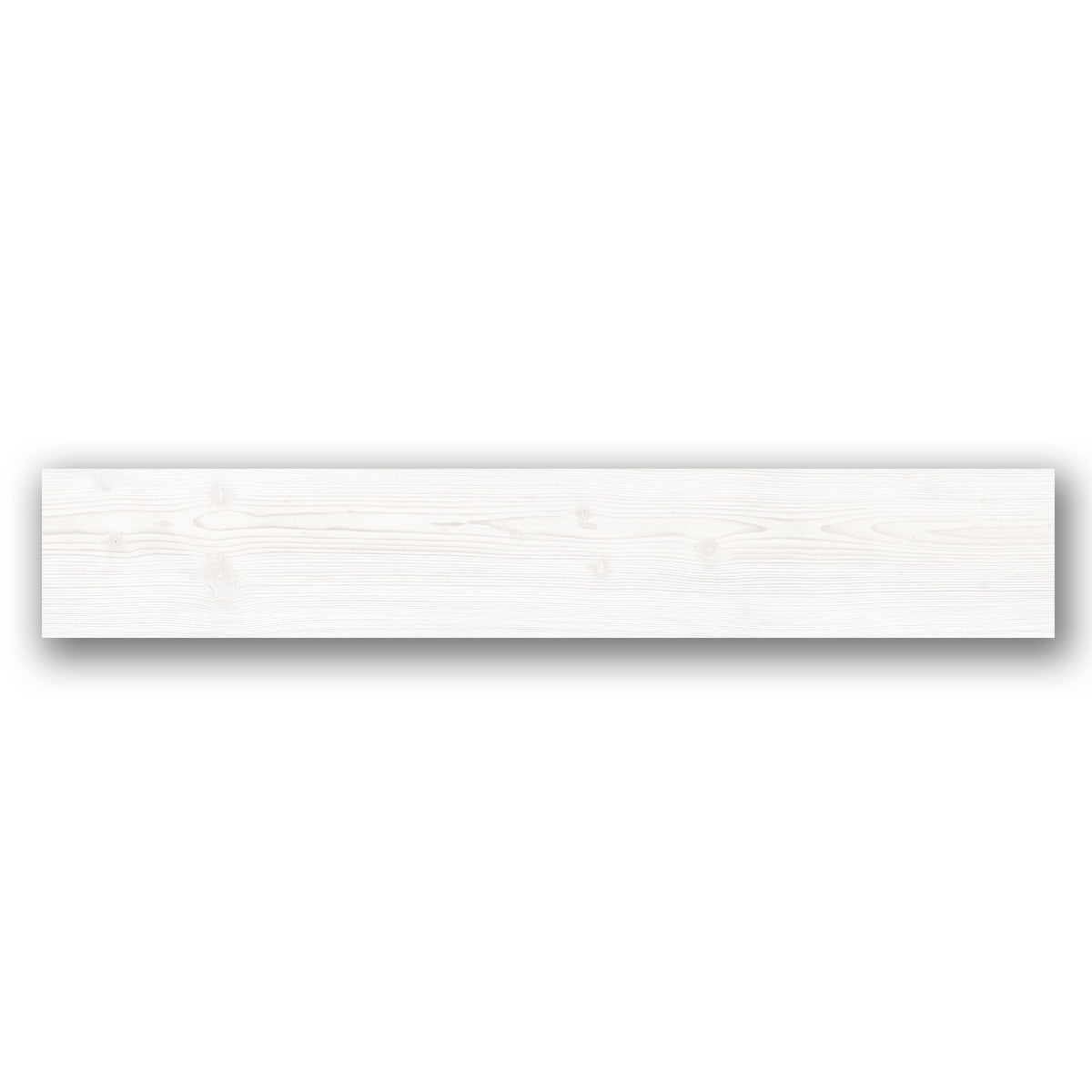 Artisan White -  Wood Effect Floor Tiles - 15 x 90 cm for Bathrooms, Kitchens & Hallways, Porcelain Plank Tiles