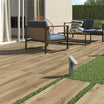 Avenue Oak 40 x 120 cm - Wood Effect Outdoor Porcelain Paving Tiles for Patios & Gardens - 20mm