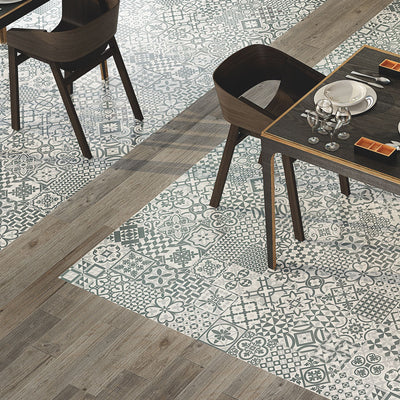 Casablanca Black Patterned Tile