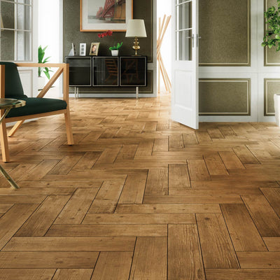 Arteak Castano Wood Effect Tile