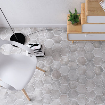 Croft Grey Hexagon Tile